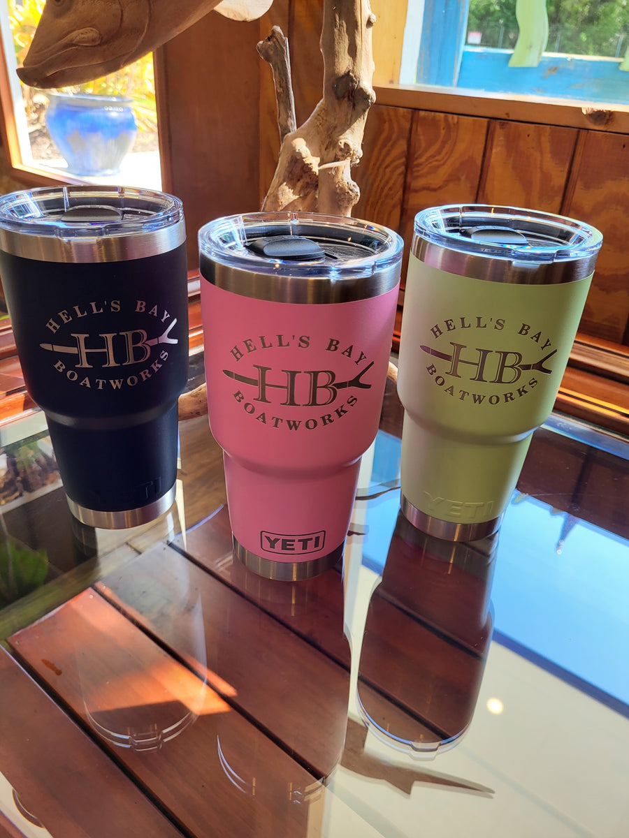 Hell's Bay Yeti 30oz Rambler - Power Pink – Hell's Bay Boatworks Shop