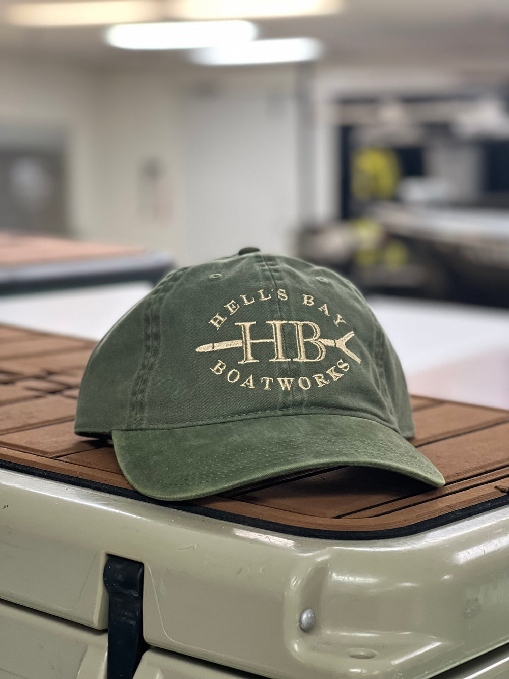 HB Logo Embroidered Low Profile Hat