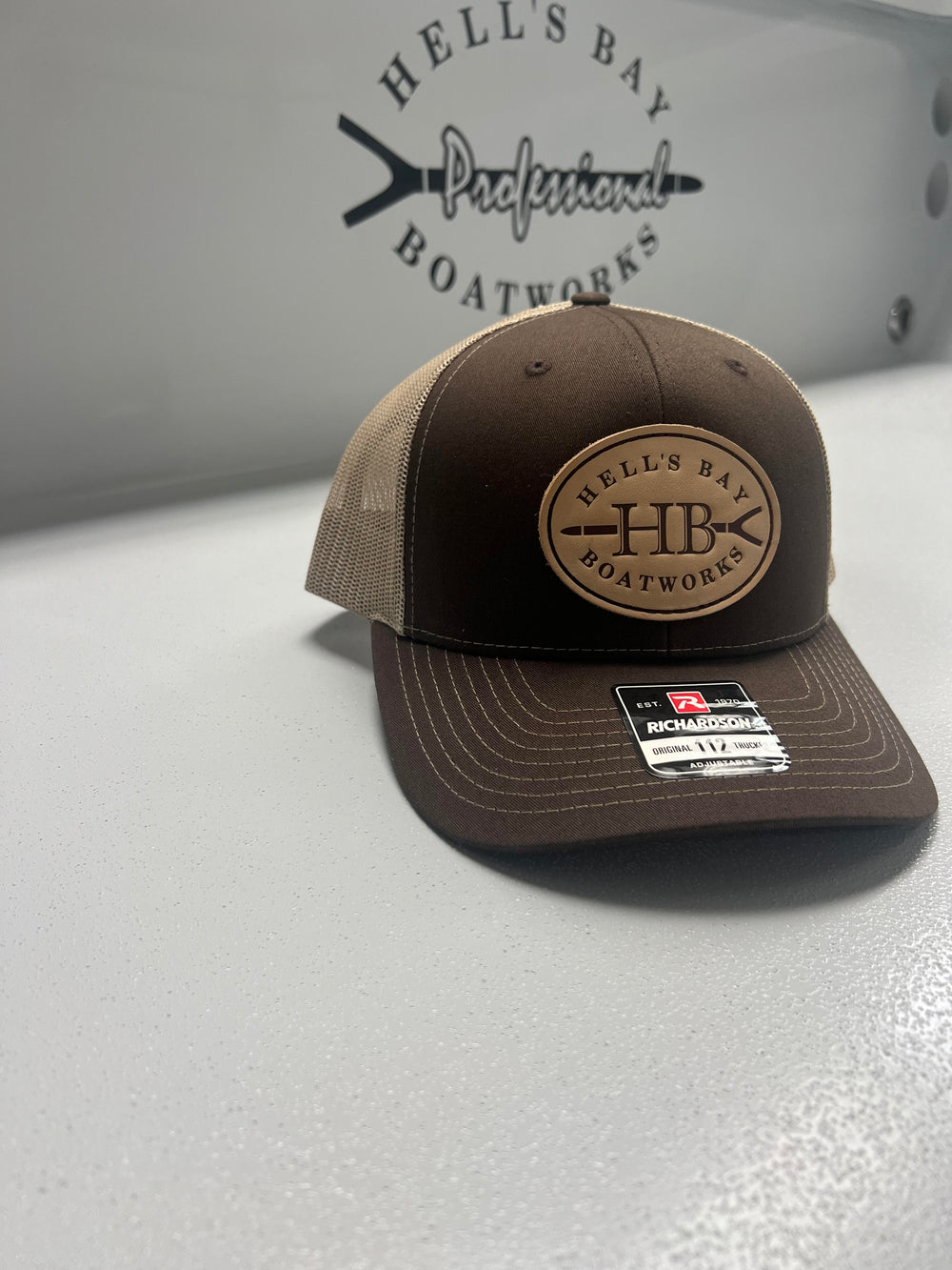 Hell's Bay Richardson Hat w/ leather patch