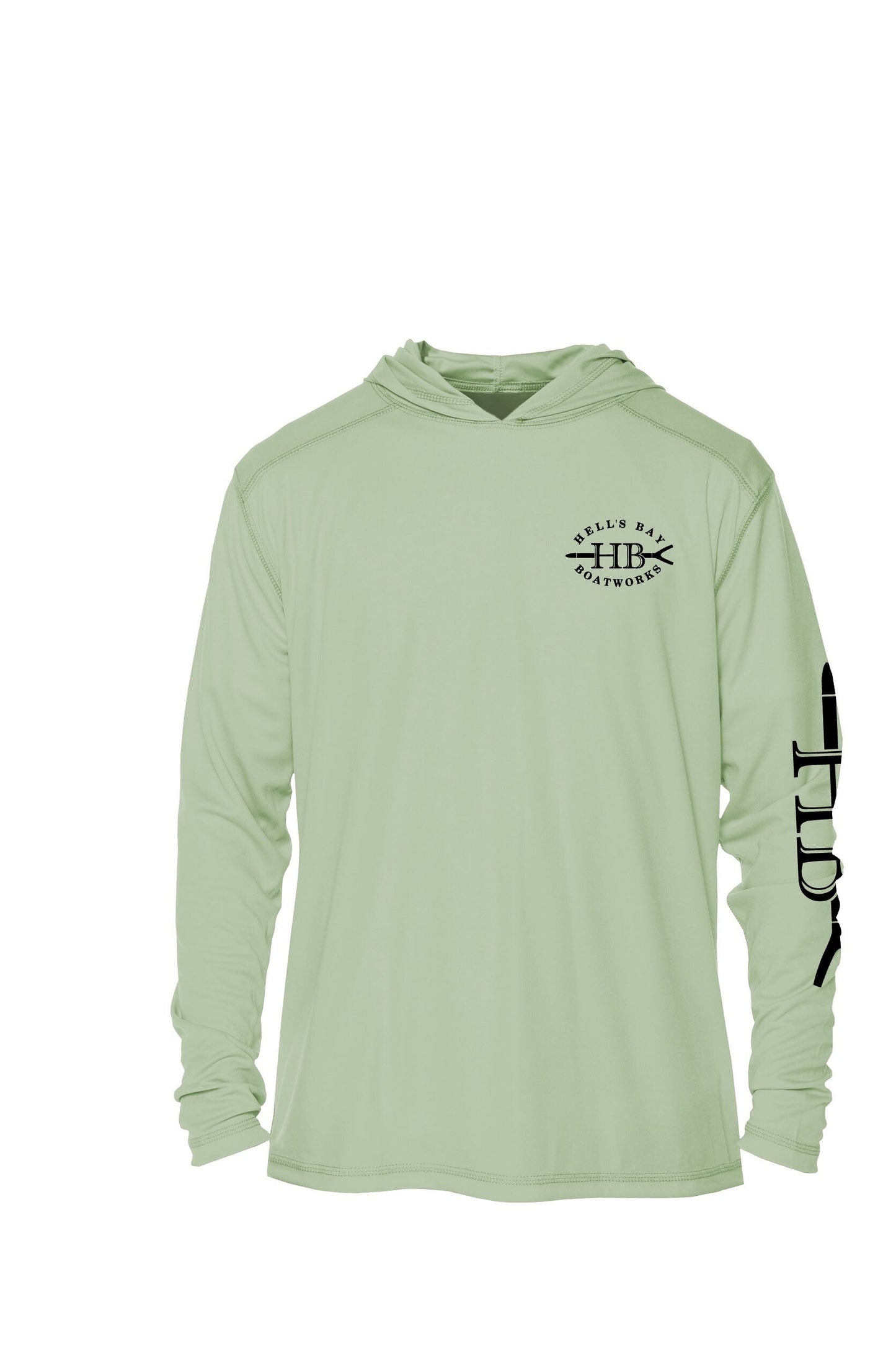 Solar Hoodie L/S Performance Shirt - Sage – Hell's Bay Boatworks Shop