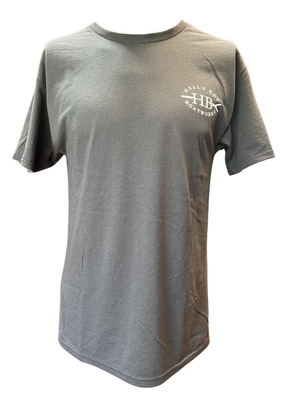 HB Logo Cotton S/S t-shirt - Charcoal Grey