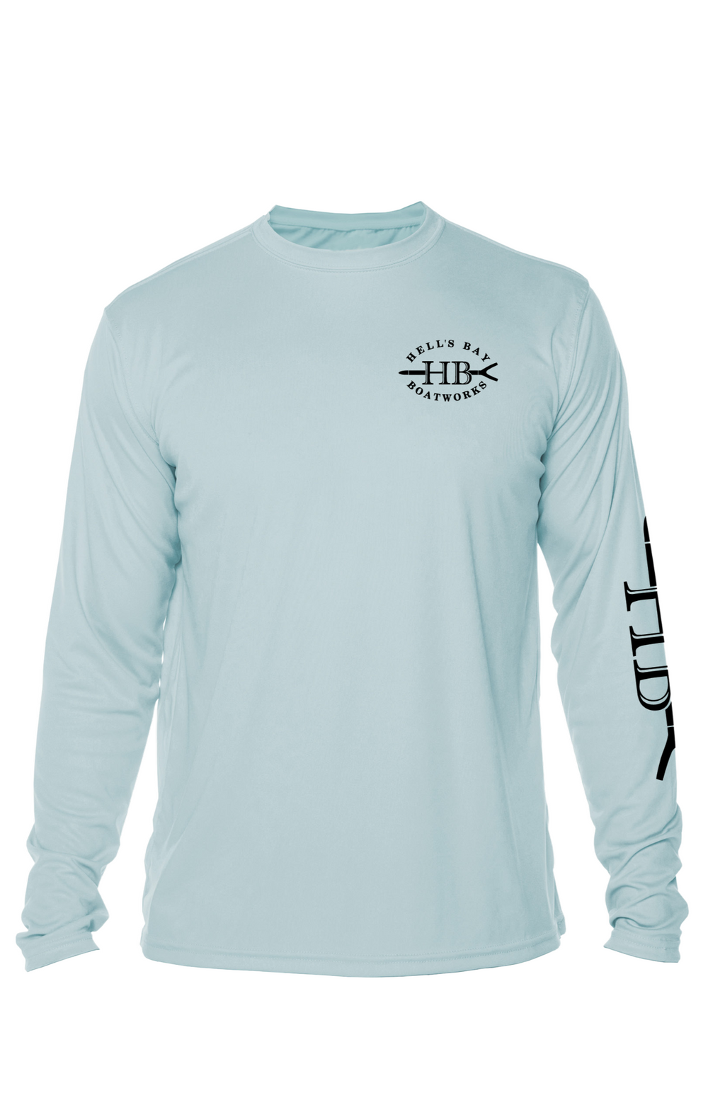 Solar L/S Performance Shirt  - Arctic Blue