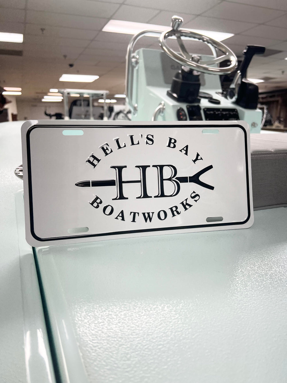 Hell's Bay License Plate