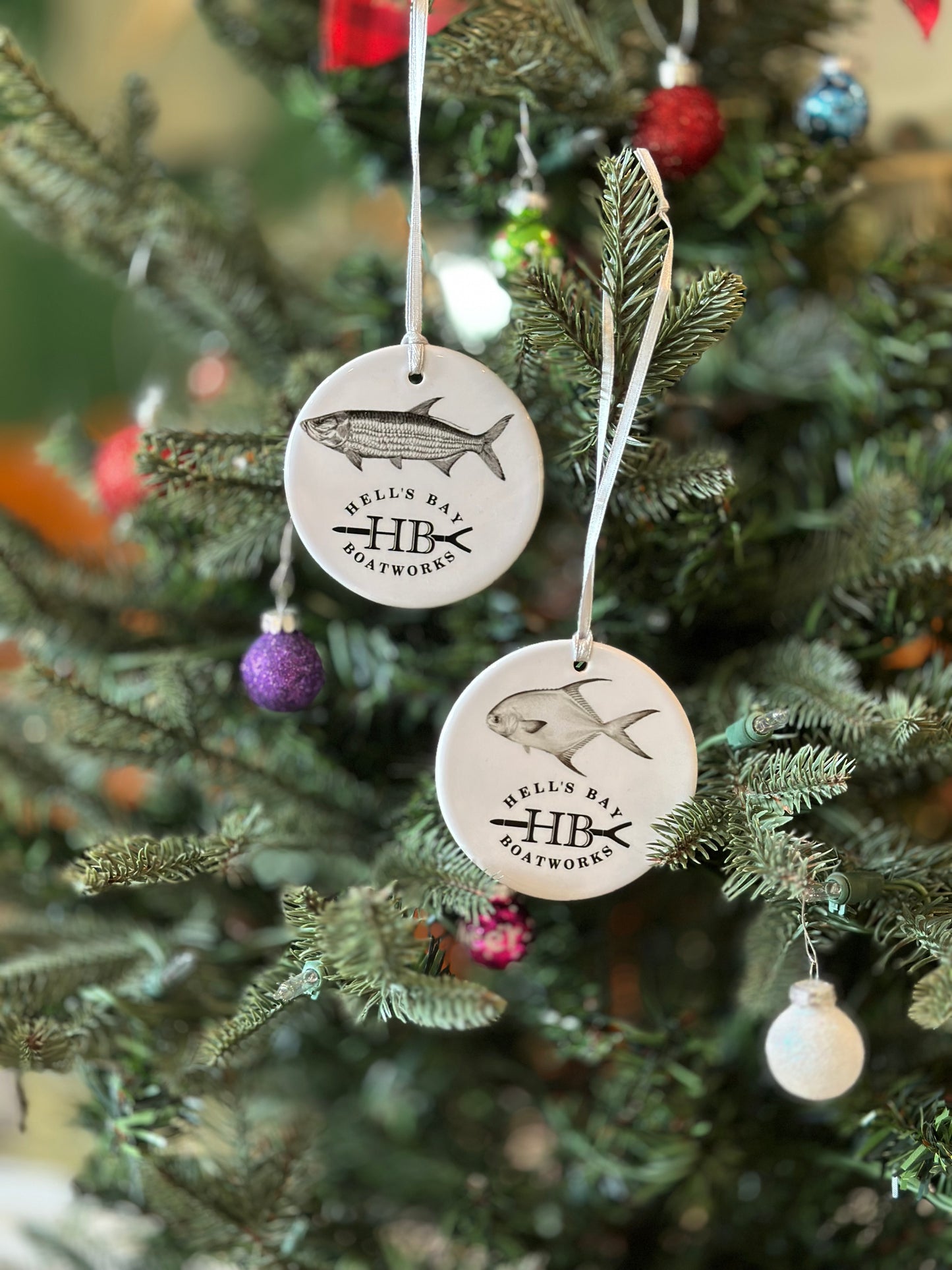 
                  
                    Hell's Bay Boatworks Christmas Ornament
                  
                